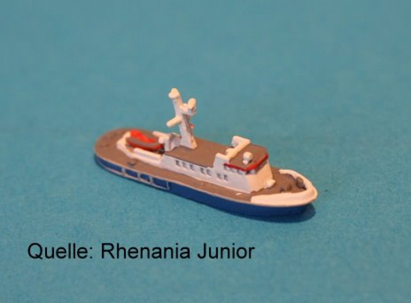 Police vessel "Bremen III" (1 p.) GER 1982 no. 175 from Rhenania Junior